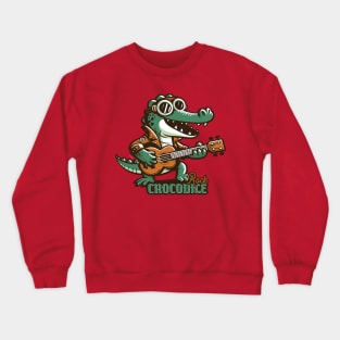 Crocodile Rock // Retro Music Fan Crewneck Sweatshirt